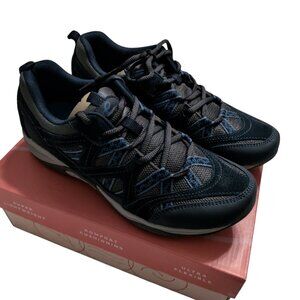 👟 Easy Spirit Explore Map Women's 8N Navy Blue Comfort Walking Shoes NIB